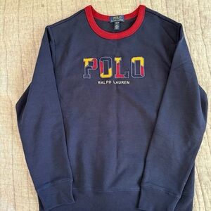 NWOT Polo by Ralph Lauren Navy Sweater